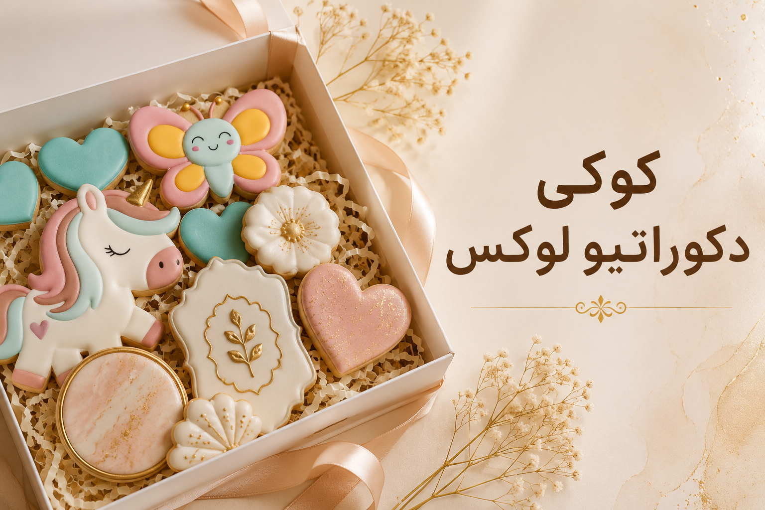 کوکی باکس دکوراتیو لوکس +۳